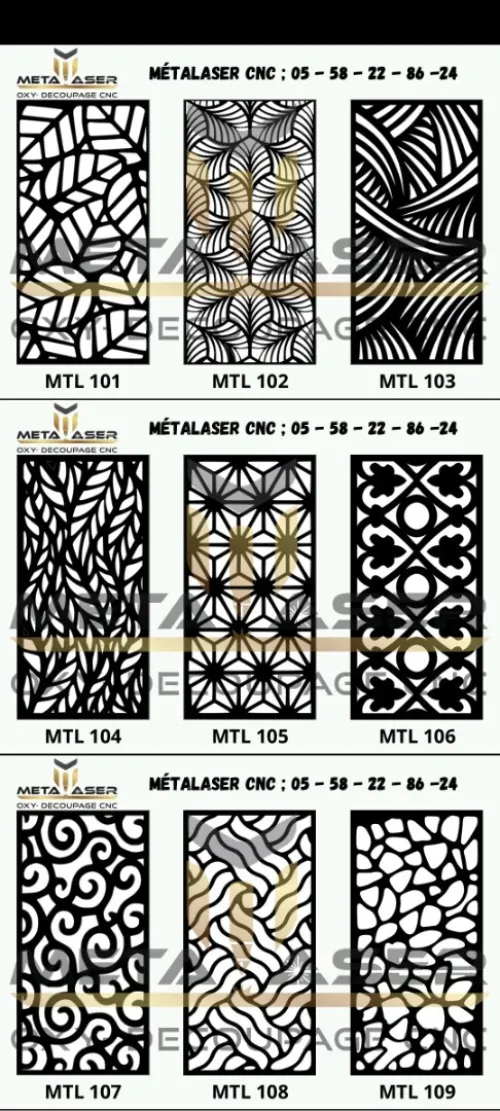 Catalogue De Découpe Plasma CNC كتالوج بلازما
