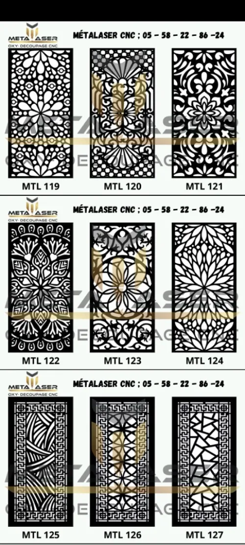 Catalogue De Découpe Plasma CNC كتالوج بلازما