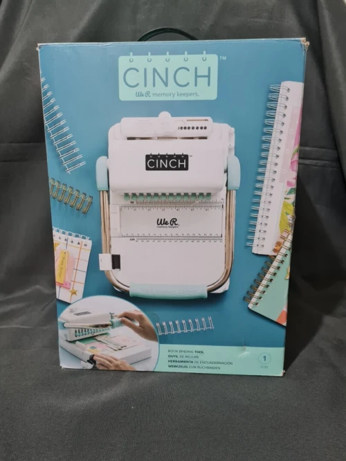 Relieuse CINCH  jamais utilisé + boîte spirale metalique 
