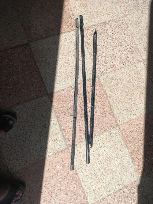 Lèche  vitre et baguettes Porte accent GLS noir