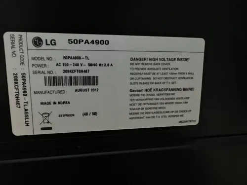 Lg plasma 