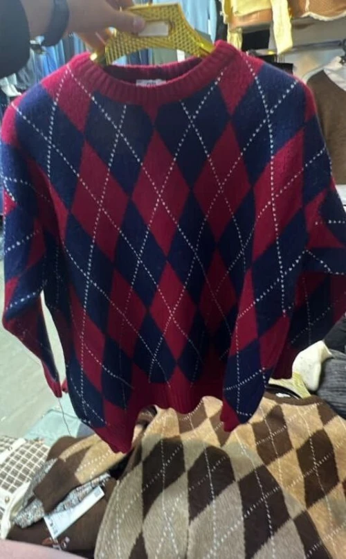 Pull Zara style jacquarde