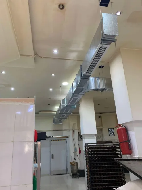Étude et réalisation HVAC Climatisation ventilation pour restaurant et cafétéria