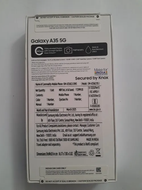 GALAXY A35.5G...A17