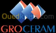 Distribution ciment colle-ciment joint