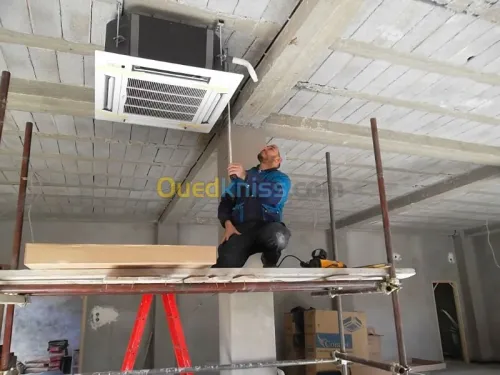 installation chauffage au sol  central