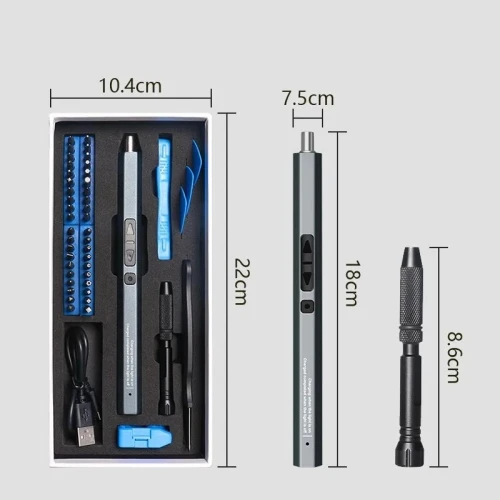 Kit de tournvise 50 in 1 pour réparateur mobile