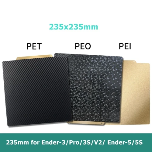 Double Sided PEO PEI magnétique 235 x235mm 3d printers 