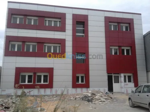 menuiserie aluminium et faux plafond  