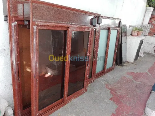 menuiserie aluminium et faux plafond  