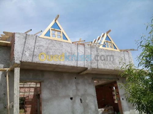 charpente en bois toiture poses tuiles