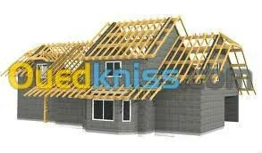 charpente en bois toiture poses tuiles