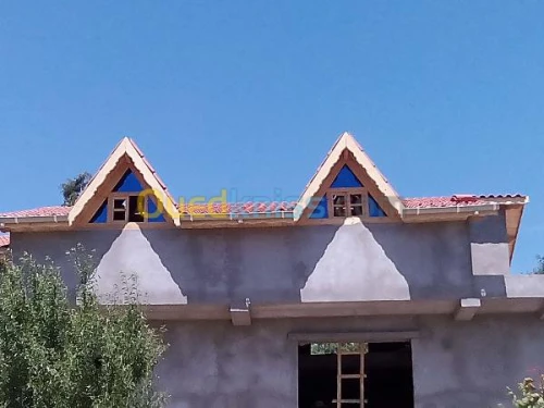 charpente en bois toiture poses tuiles