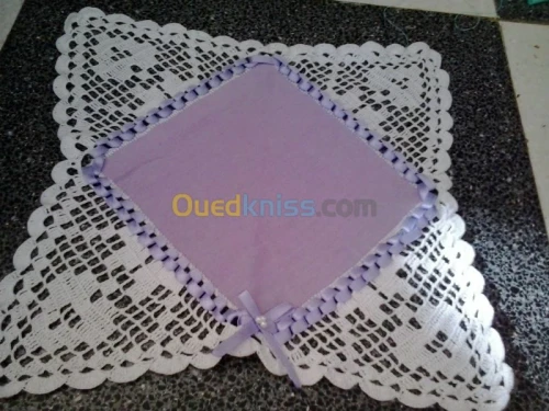 Décoration florale,crochet et broderie