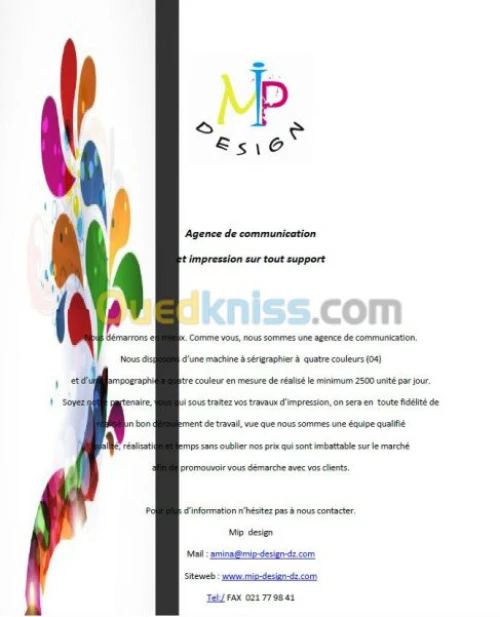 Sérigraphie, tampographie & impression