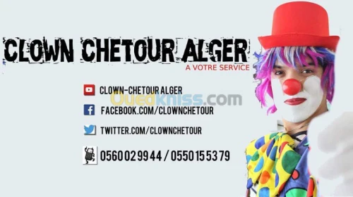 Clown Chetour Alger /Anniversaire