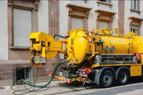 camion débouchage canalisation vidange Entreprise nettoyage débouchage vidange 
