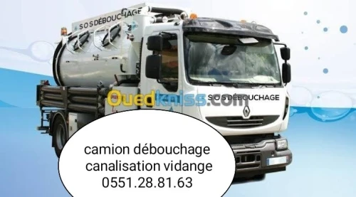 Camion vidange 