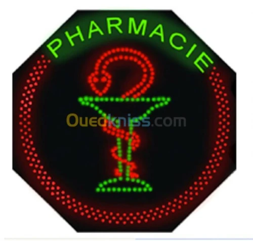 Enseigne lumineuse led pharmacie