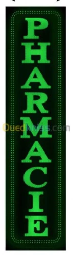 Enseigne lumineuse led pharmacie