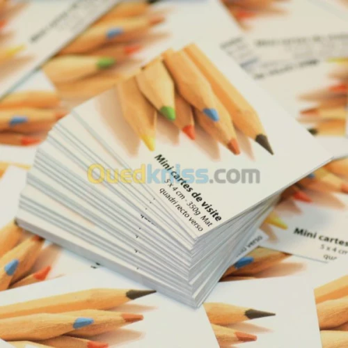 carte de visite en une heure