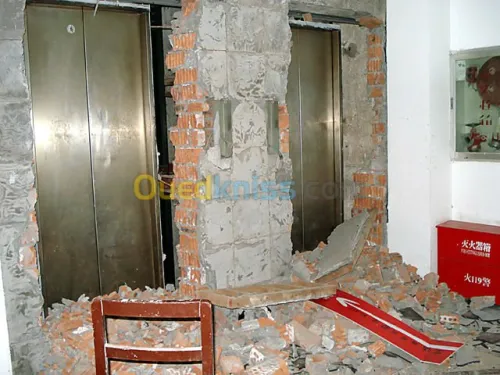 réparations des ascenseurs