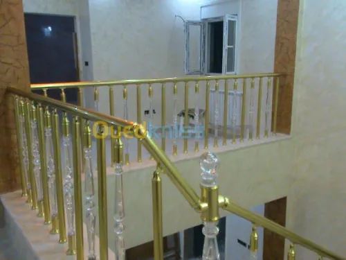 Rempes d'escalier et gards corps  Alu