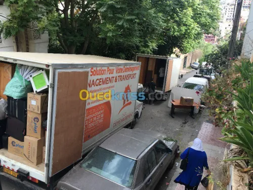 DEMENAGEMENT- TRANSPORT - MANUTENTION 