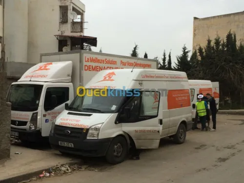 DEMENAGEMENT- TRANSPORT - MANUTENTION 