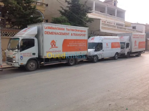 DEMENAGEMENT- TRANSPORT - MANUTENTION