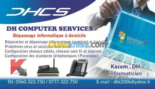 SOS & Dépanage Informatique à Domicile