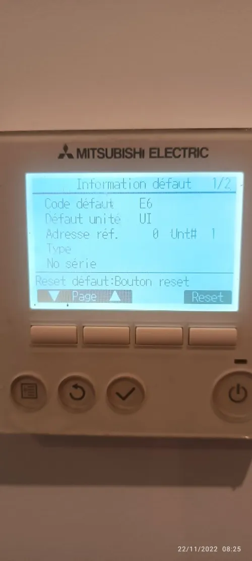 Installation climatisation 