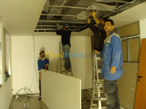 Travaux d"amenagement d'intérieur