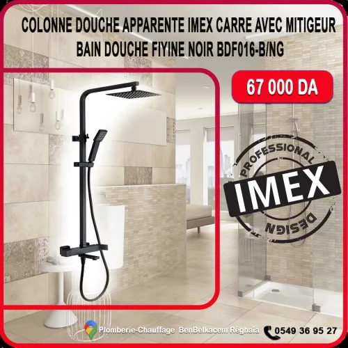Robinetteries IMEX colonne/Mitigeur