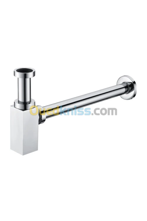 Siphon lavabo imex carrée chromée SCL003