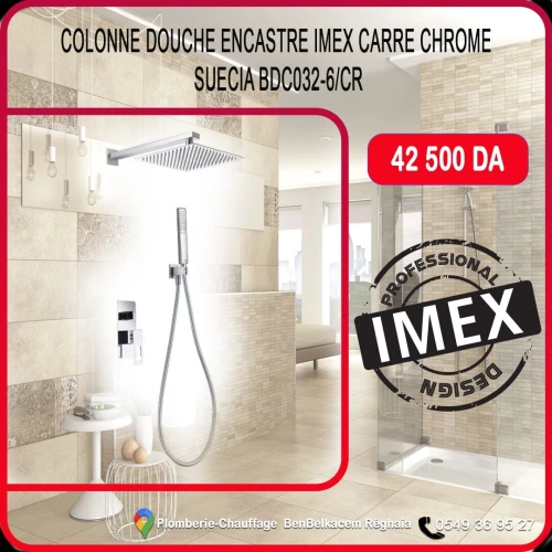 Robinetteries IMEX colonne/Mitigeur