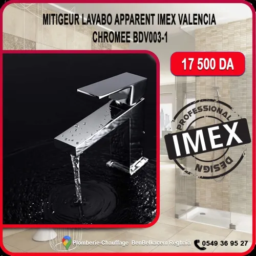 Robinetteries IMEX colonne/Mitigeur