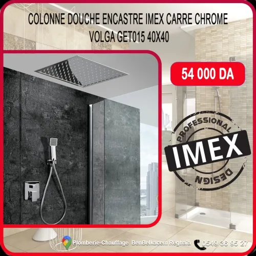 Robinetteries IMEX colonne/Mitigeur