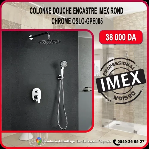 Robinetteries IMEX colonne/Mitigeur