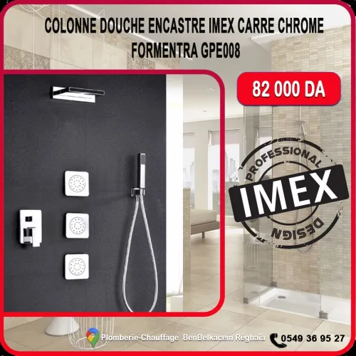 Robinetteries IMEX colonne/Mitigeur