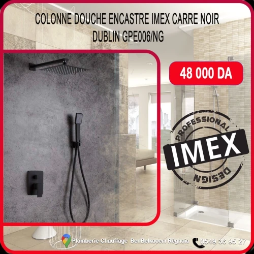 Robinetteries IMEX colonne/Mitigeur