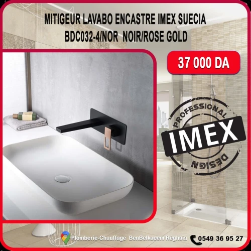Robinetteries IMEX colonne/Mitigeur
