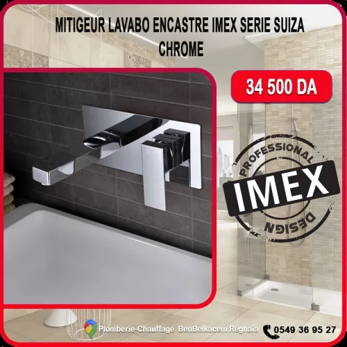Robinetteries IMEX colonne/Mitigeur