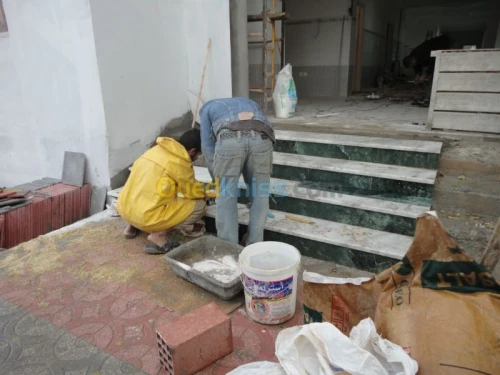 Tous les travaux de construction
