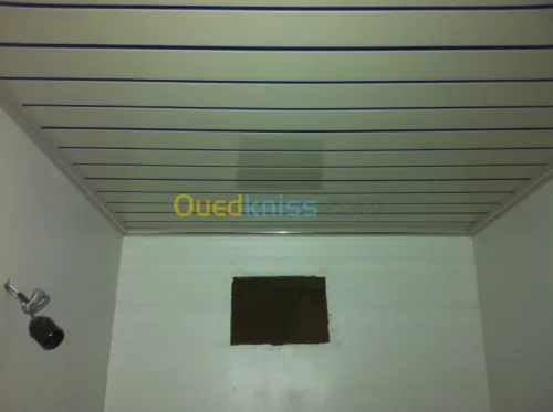 Rénov-intérieur BA13 plafond déco+Alum