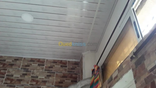 Rénov-intérieur BA13 plafond déco+Alum