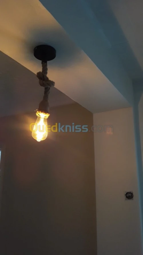 Rénov-intérieur BA13 plafond déco+Alum