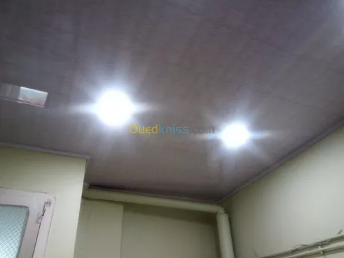 Rénov-intérieur BA13 plafond déco+Alum