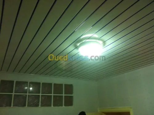 Rénov-intérieur BA13 plafond déco+Alum