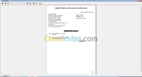 Logiciel Cabinet Medical